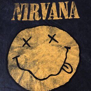 NWOT: Officially Licensed Nirvana Graphic T-Shirt Unisex Size Large